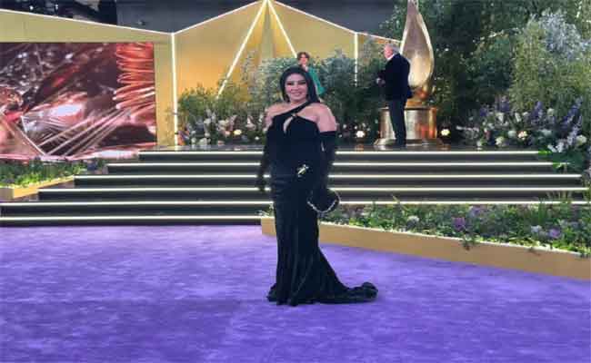 سمية الخشاب لأول مرة في joy awards 2025…