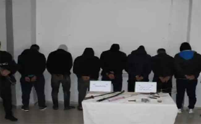 تفكيك عصابة أحياء روعت ساكنة عين الكرشة بأم البواقي