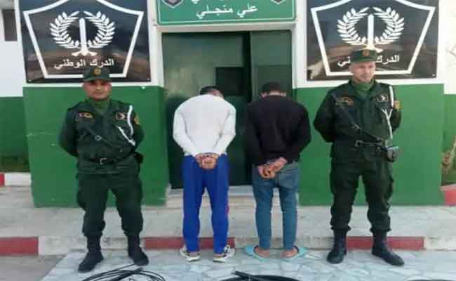 الإطاحة بشخصين يحترفان سرقة الكوابل الهاتفية بقسنطينة