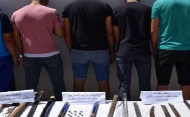 الإطاحة بعصابة أحياء أثارت الرعب وسط المواطنين بعنابة