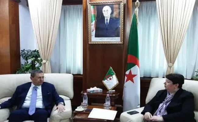 طافر تستقبل رئيس الشركة التركية سيمبور