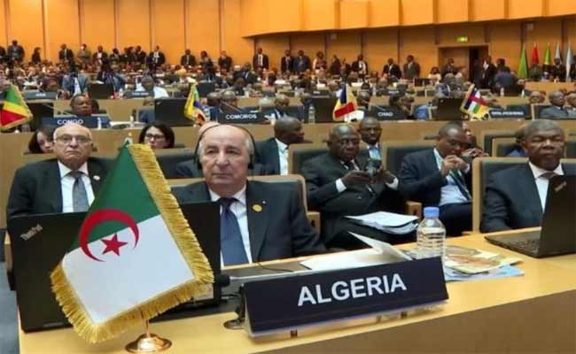 تبون على رأس الوفد الجزائري بالقمة الـ38 للإتحاد الإفريقي 
