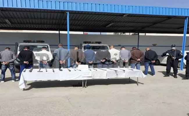 شغب الملاعب: توقيف 16 شخصا تورطوا في أعمال الشغب عقب مباراة أقبو واتحاد العاصمة