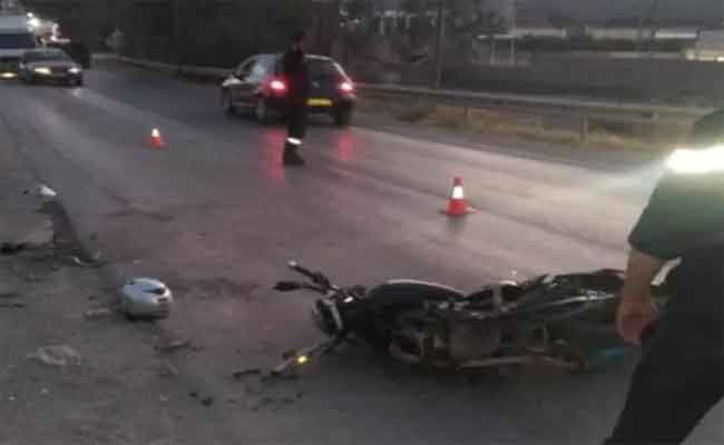 اصطدام سيارة بدراجة نارية يخلف قتيلا وجريحا بتيارات