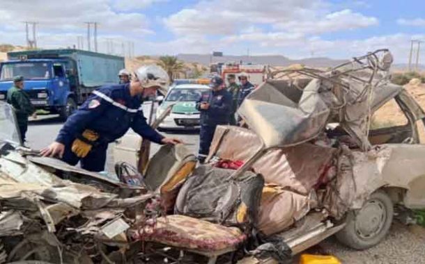 مجزرة مرورية تخلف 3 قتلى و6 مصابين بالمسيلة