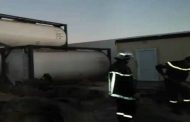 نشوب حريق بمؤسسة لإعادة رسكلة العجلات المطاطية بالجلفة