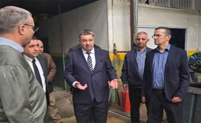 سعيود في زيارة ميدانية مفاجئة لمؤسسة إيتوزا لتفقد سير العمل بها