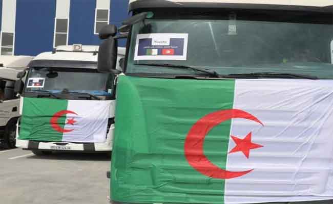 تصدير الجزائر شحنة من الأجهزة الكهرومنزلية باتجاه تونس الأردن واليمن