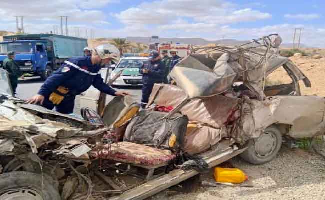 إرهاب الطريق يخلف 161 قتيلا و6383 جريحاً في شهر مارس