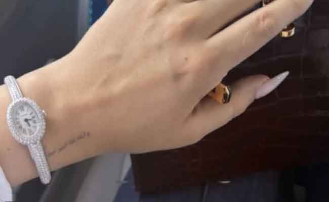 وشم جديد لـ جورجينا باللغة العربية…ماذا كتبت؟