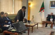 استقبال سيفي وفدا عن الشركة الصينية لونجي