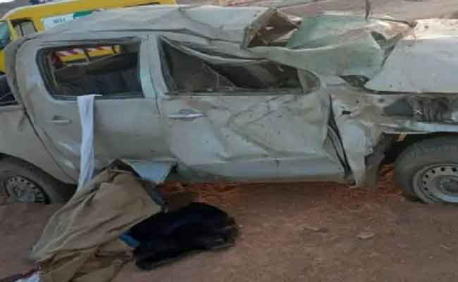 انقلاب سيارة يخلف مصرع 9 أشخاص و10 جرحى بإن صالح