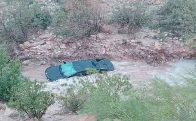 انتشال جثة رئيس دائرة فيض البطمة بعدما جرفته مياه واد عمورة بالجلفة