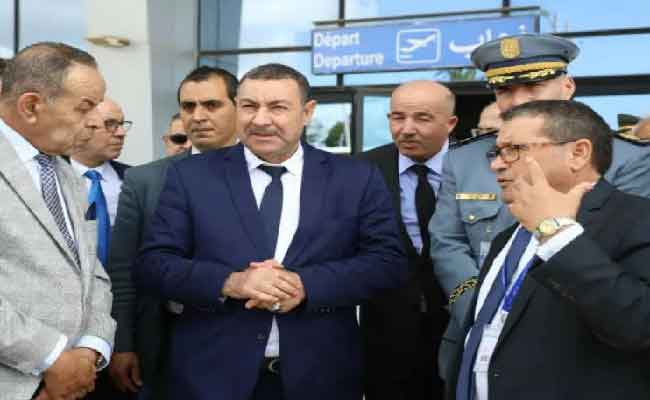 سعيود يقوم بزيارة ميدانية للمرافق والتجهيزات المخصصة لإستقبال الحجاج بمطار هواري بومدين