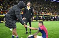 رافينيا يرعب لاعبي برشلونة بعد مباراة دورتموند...