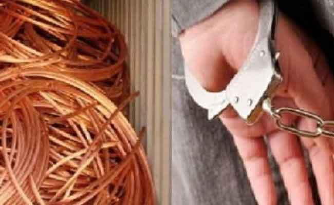 تفكيك شبكة إجرامية مختصة في سرقة الكوابل وأنابيب النحاس بالمغير