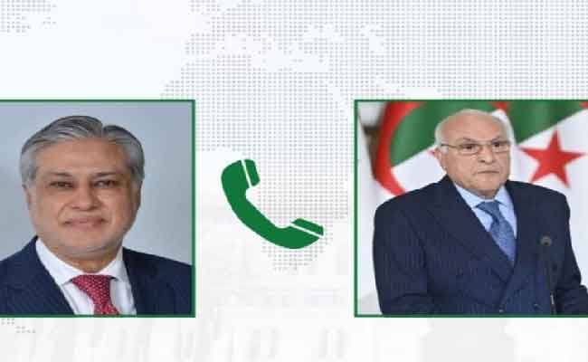 عطاف يتحادث مع نائب رئيس الوزراء الباكستاني حول الأوضاع في منطقة شبه القارة الهندية