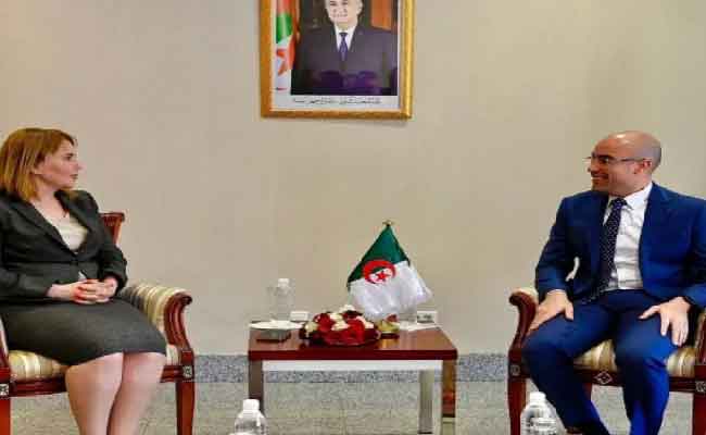 شايب يستقبل رئيسة المرصد الوطني للمجتمع المدني