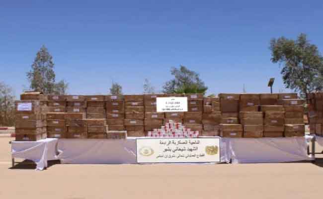 جيش إن أمناس يحجز أكثر من مليون قرص بريغابالين