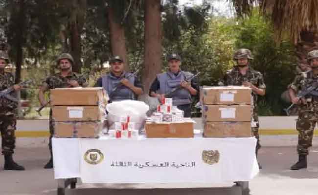 جمارك بشار تحبط محاولة تهريب قرابة 60 ألف قرص مهلوس