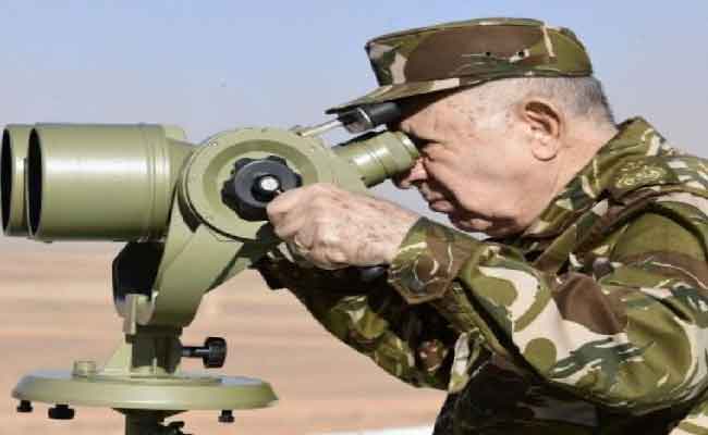 إشراف شنقريحة على تنفيذ تمرين تكتيكي بالذخيرة الحية