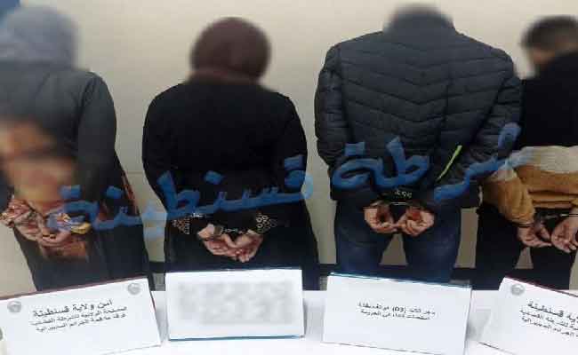 الإطاحة بـ4 أشخاص يحترفون نشر الفسق والدعارة عبر الفايسبوك بقسنطينة