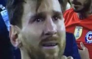 حسرة ميسي بعد الخروج من كأس الكونكاكاف...