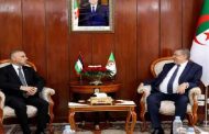 مراد يستقبل السفير الفلسطيني بالجزائر