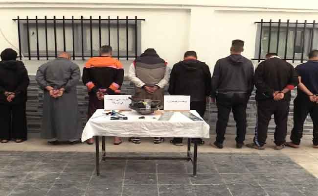 تفكيك شبكة إجرامية تحترف سرقة المركبات بينهم امرأة بغليزان