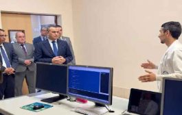 زروقي يقوم بزيارة ميدانية لمركز استغلال أنظمة الاتصالات السلكية واللاسلكية الفضائية