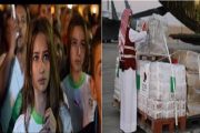 فضيحة كبيرة / حفل لتوزيع المساعدات الغدائية القطرية للمعوزين بالجزائر يتحول الى حفلة للقوادة وممارسة الرذيلة
