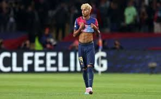 سر غضب لامين يامال رغم تألقه في مباراة برشلونة وإنتر...