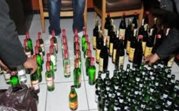 حجز أكثر من 3200 وحدة من المشروبات الكحولية