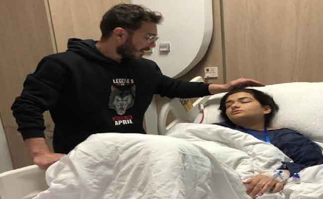 ملك أحمد زاهر بصورة من داخل المستشفى: محتاجة دعواتكم من القلب