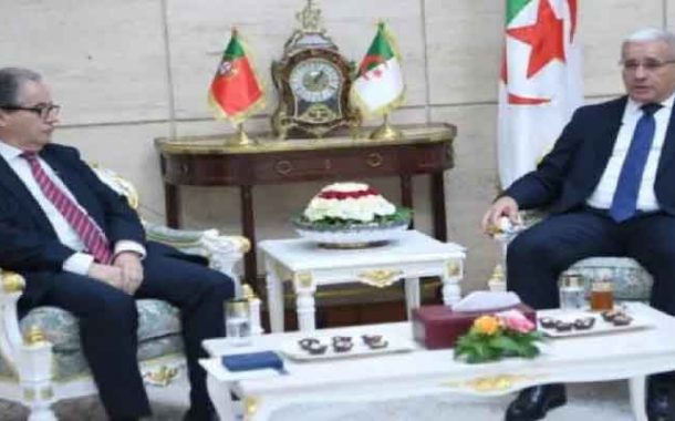 استقبال بوغالي رئيس المحكمة الدستورية البرتغالية