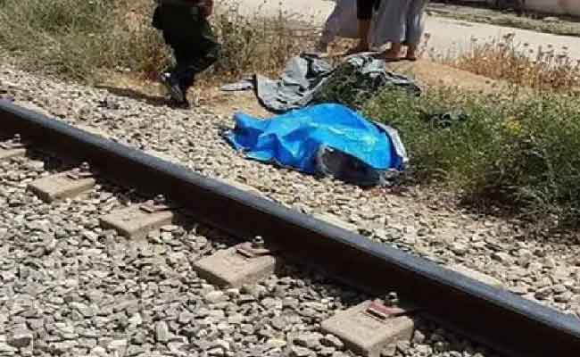 قطار ينهي حياة ستيني بالشلف