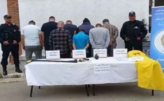 أمن أولاد يعيش يحبط محاولة هجرة غير شرعية ويوقف 8 أشخاص