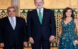 استقبال العرباوي من قبل ملك إسبانيا