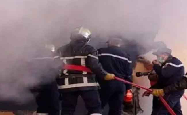 نشوب حريق في مستودع لتخزين الكوابل الكهربائية بالعاصمة