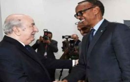 تبون يستقبل نظيره الرواندي