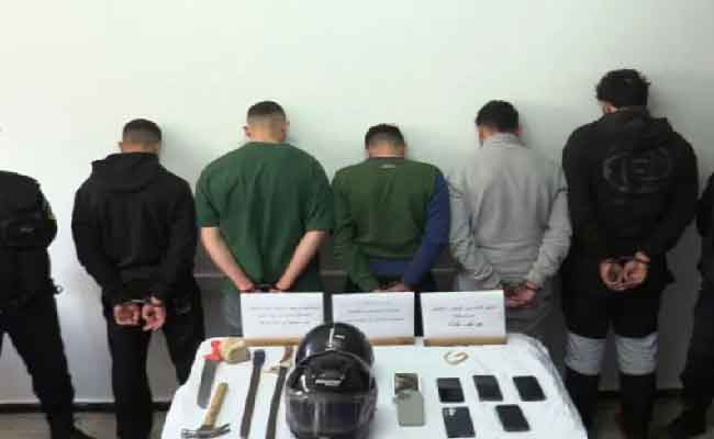 تفكيك عصابة إجرامية تحترف السطو على محلات المجوهرات بالعاصمة