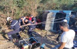 أربعة قتلى و40 جريحا حصيلة نهائية لانقلاب حافلة بجيجل