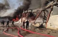 اندلاع النيران في مستودع بمنطقة النشاطات بتبسة