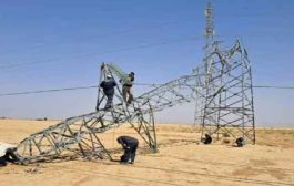الرياح القوية تسببت في سقوط أبراج نقل الخطوط الكهربائية ذات التوتر العالي بتبسة