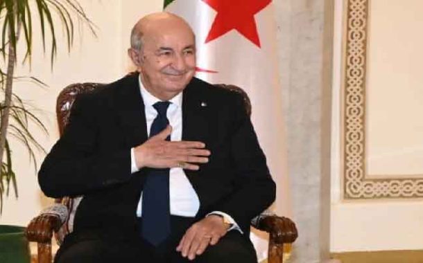 ترأس تبون حفل استقبال بالنادي الوطني للجيش ببني مسوس