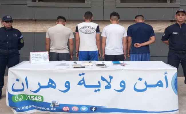 تفكيك شبكة إجرامية تحترف سرقة مركبات التطبيقات بوهران