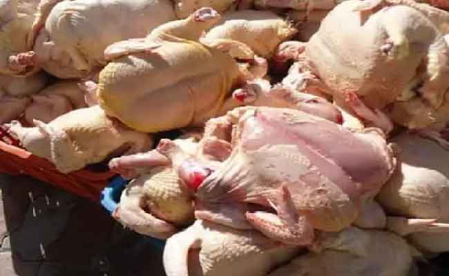 حجز 462 كلغ من اللحوم البيضاء الفاسدة ببجاية