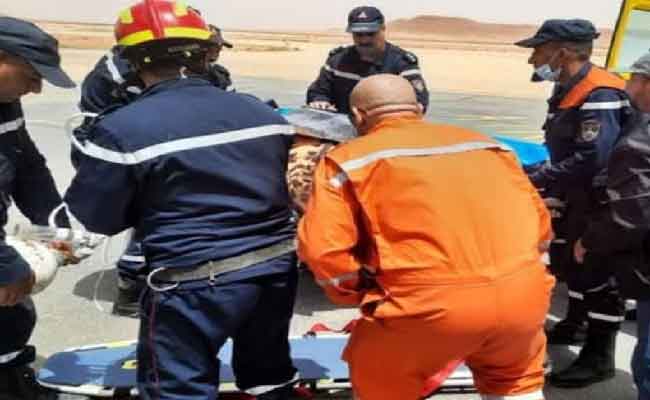 نقل طفلين بمروحية إثر إصابتهما بحروق في انفجار للغاز بورقلة