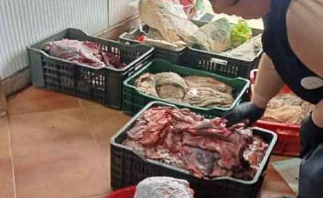 إتلاف كمية معتبرة من من اللحوم والمواد الاستهلاكية الفاسدة بسيدي بلعباس