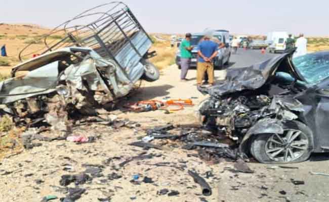 مجزرة مرورية تخلف ثلاث قتلى وجريح بالجلفة